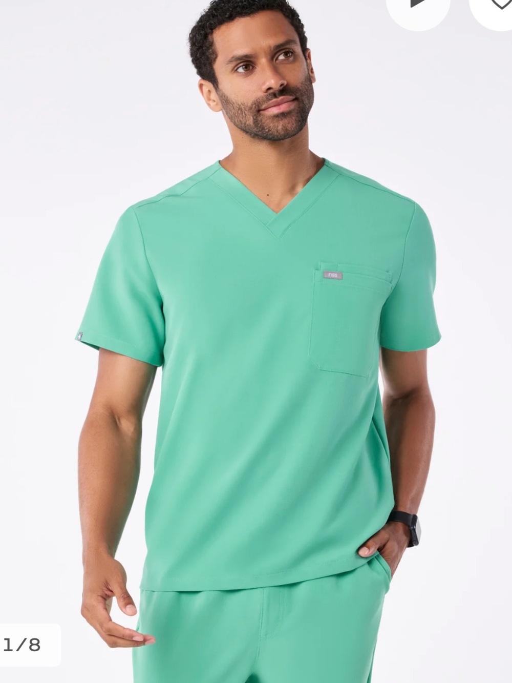 Figs Leon Scrub Top